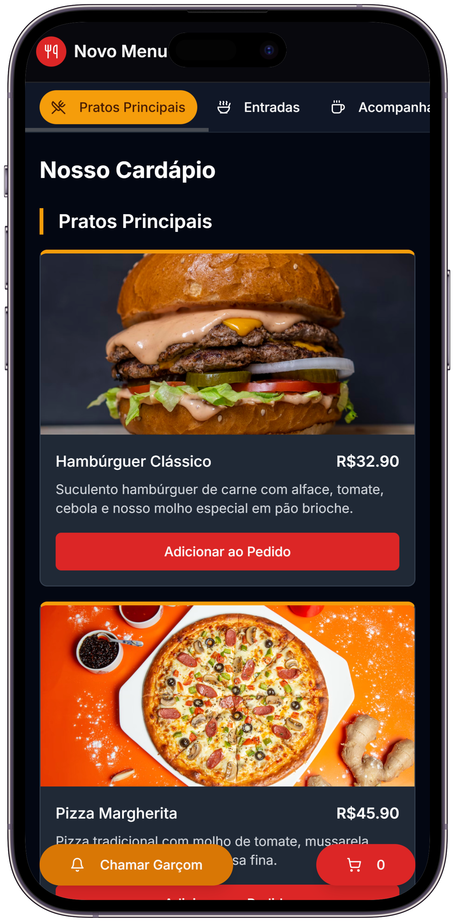 Escaneie o QR Code